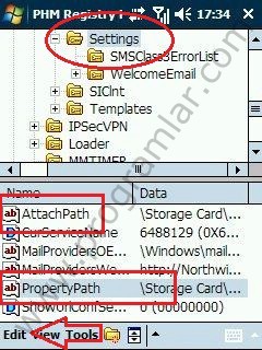 Windows Mobile da Outlook Mobile ın mail sınırlarını kaldırın