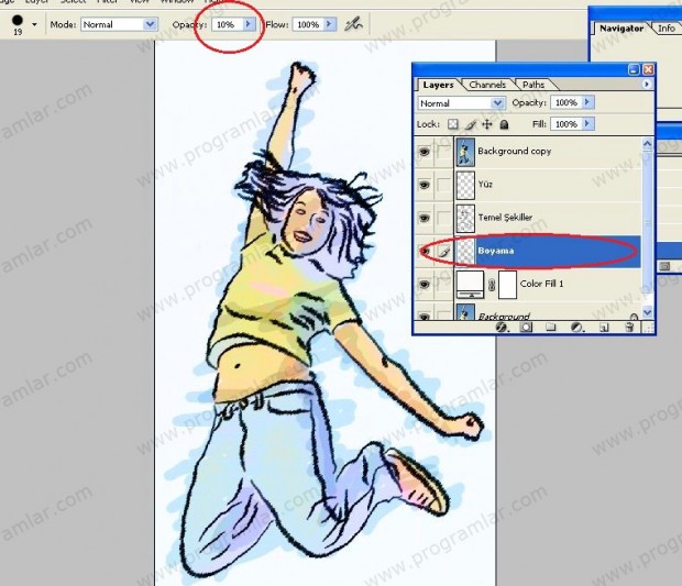 Photoshop illustrasyon Efekti