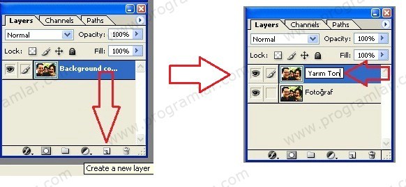 Photoshop çizgi roman efekti