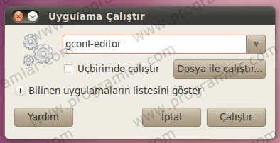 Ubuntu 10.04  te Pencere Düğmelerini Sağa Taşıyın