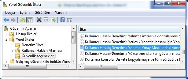 Kullanıcı Hesabı Denetimi (UAC) Kapatmanın 2 Farklı Yolu