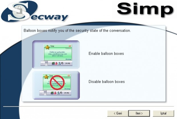 SimpLite ile MSN  de Daha Güvenli Yazışın.