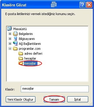 Windows Live Mail i Yedeklemek