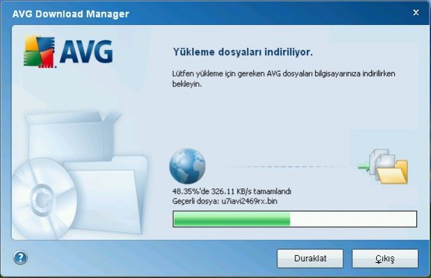 AVG Antivirus Free 9 kurulumu ve ayarları