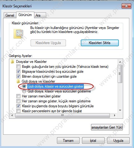 Windows Vista ve Windows 7  de Sinir Bozucu 3 Özelliği Devre Dışı Bırakmak