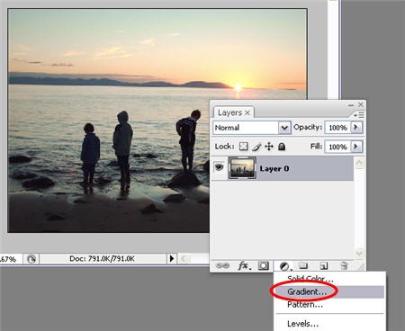 Photoshop İle Turuncu Bir Gün Batımı Yaratmak