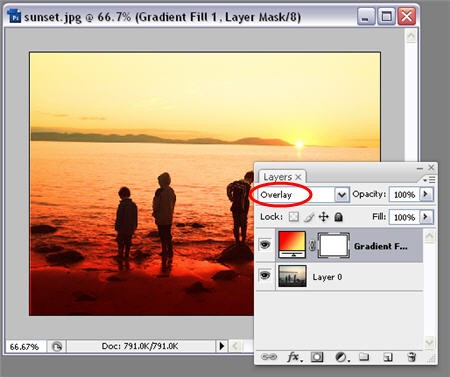 Photoshop İle Turuncu Bir Gün Batımı Yaratmak