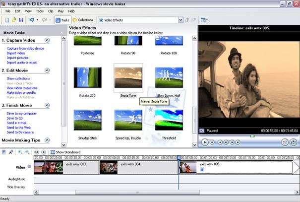 Windows Movie Maker 2 ile video düzenlemenin incelikleri