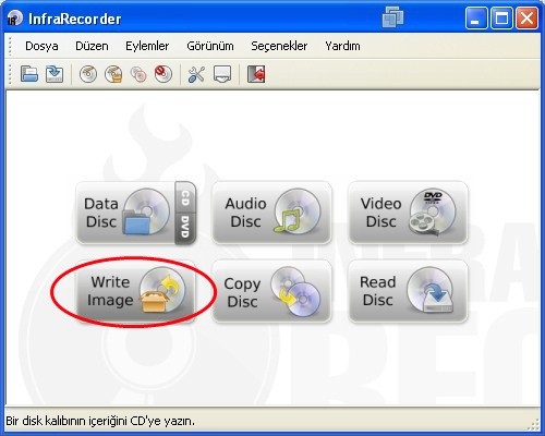 ISO dosyalarını bir CD ye nasıl yazabilirsiniz?