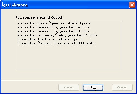 Microsoft Outlook tan Mozilla Thunderbird e Geçmek