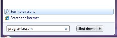 Windows 7 Başlangıç Menüsü ne Internet Explorer eklemek