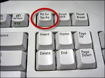 Klavyedeki PrintScreen Tusu