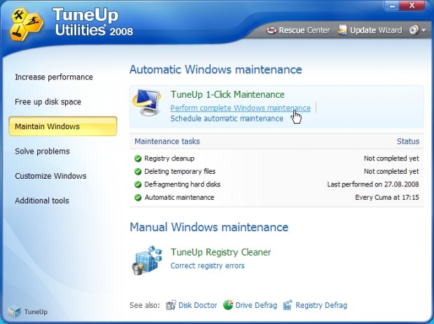 TuneUp Utilities 2008