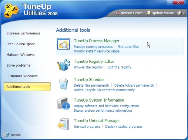 TuneUp Utilities 2008