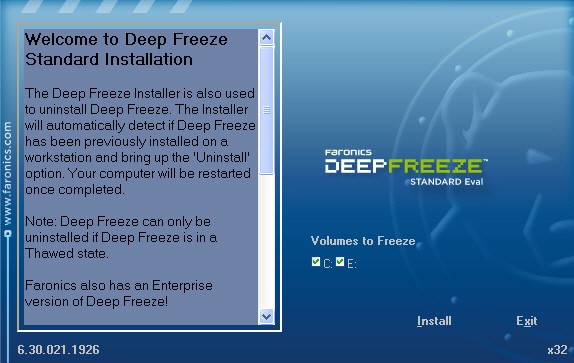 Deep Freeze 6