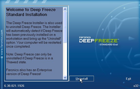 Deep Freeze 6