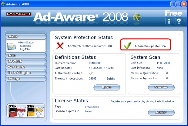 Avast Ad-Aware Home Edition 2008