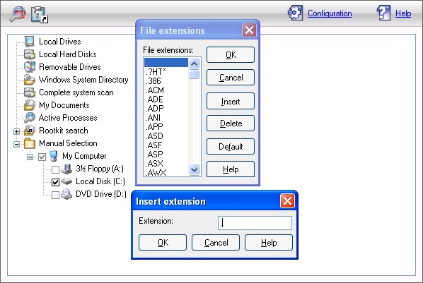 Avira AntiVir Personal - Free Antivirus 8.1.0.326