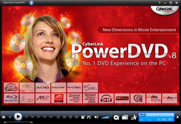 Cyberlink PowerDVD 8