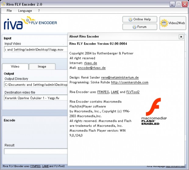 Riva FLV Encoder 2