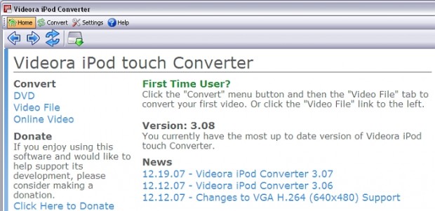Videora iPod Converter