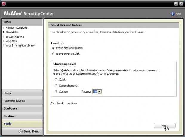 McAfee Virusscan Plus 2008