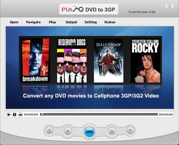 Plato DVD to 3GP Converter 7.86