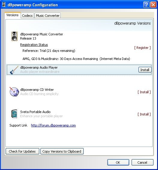 dBpoweramp Music Converter 1.3