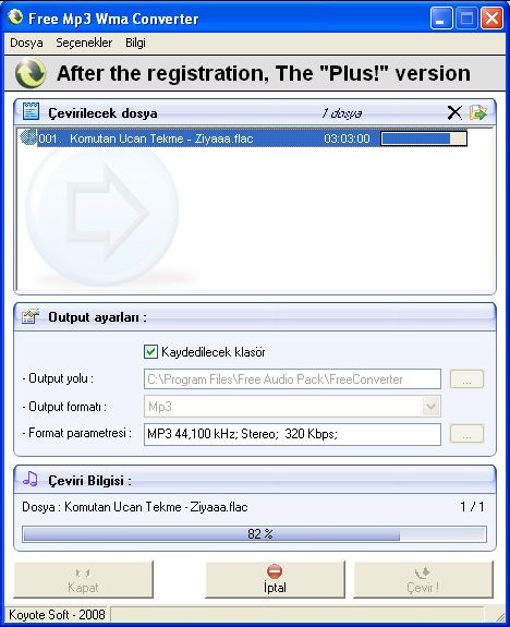 Free MP3 WMA Converter