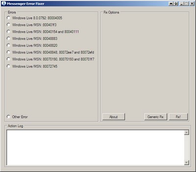 Messenger Error Fixer