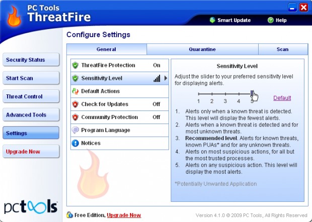 ThreatFire AntiVirus Free Edition 4.0