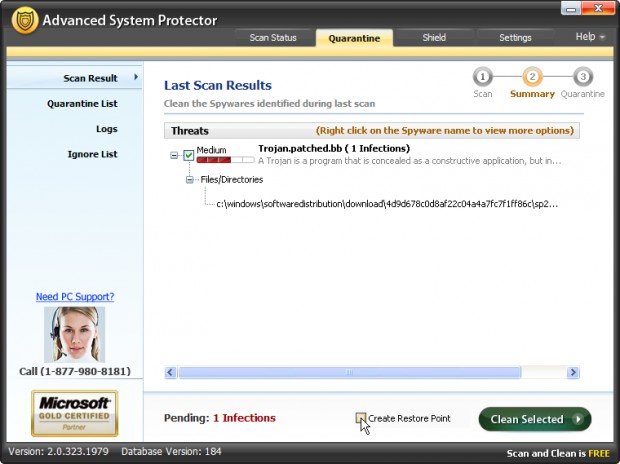 Advanced System Protector Personal Edition
