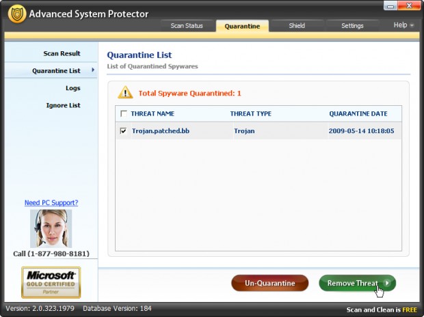 Advanced System Protector Personal Edition