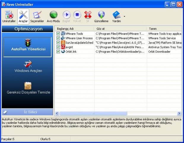 Revo Uninstaller 1.71