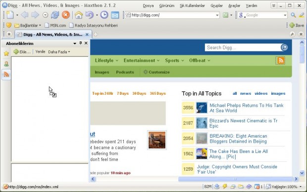 Maxthon 2.1.2.649