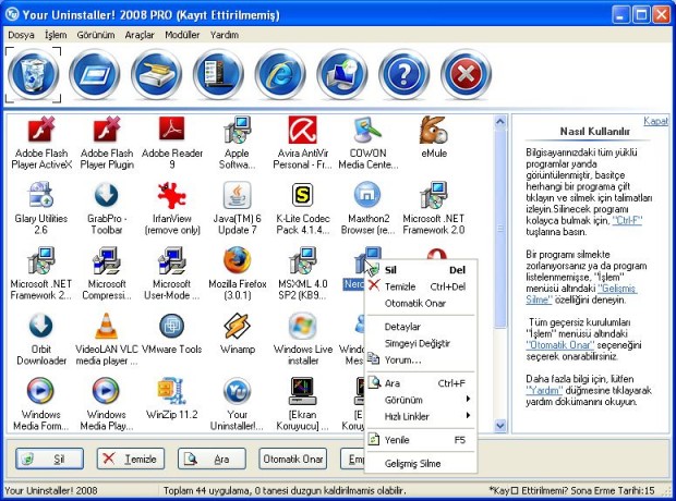 Your Uninstaller 2008 6.1.1236