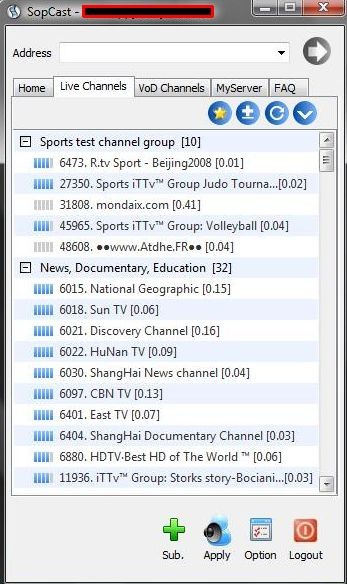 Sopcast 3.0.3