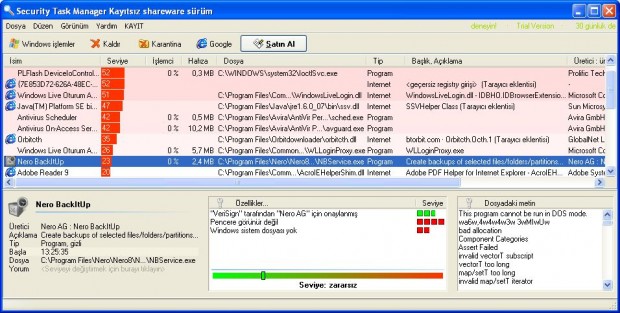 Security Task Manager 1.7f