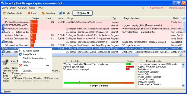 Security Task Manager 1.7f