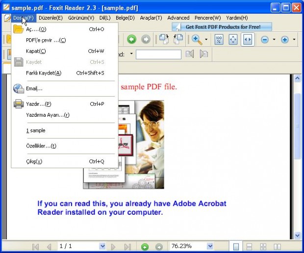 Foxit PDF Reader 2.3 build 3201