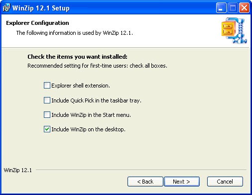 WinZip 12.1 build 8497