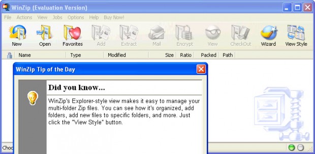 WinZip 12.1 build 8497