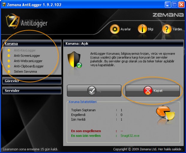 Zemana AntiLogger 1.9.2.102