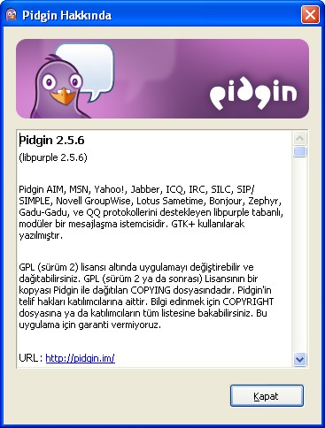 Pidgin 2.5.6
