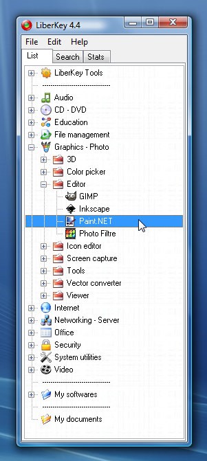 LiberKey Desktop