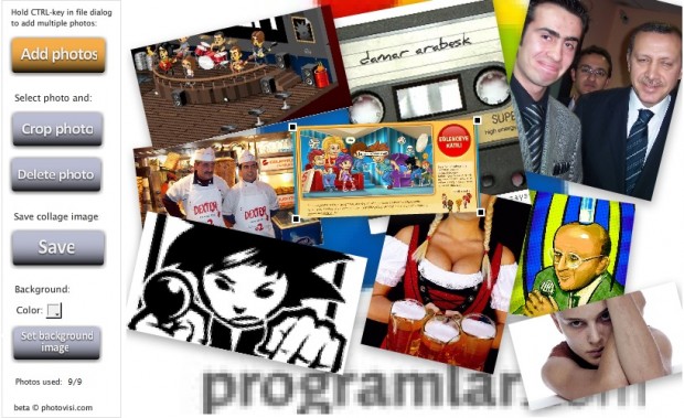 photovisi programlar.com kolaj