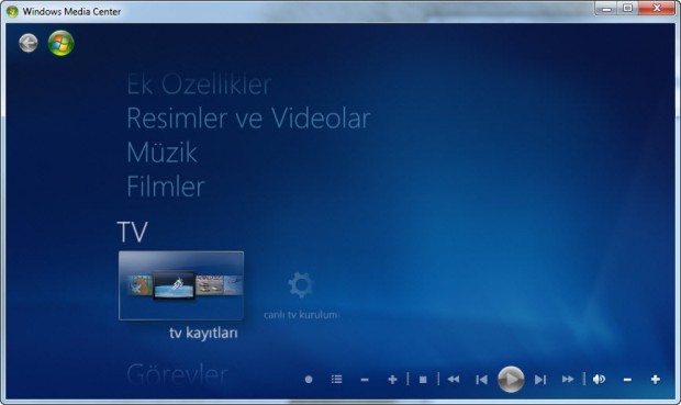 Windows Media Center