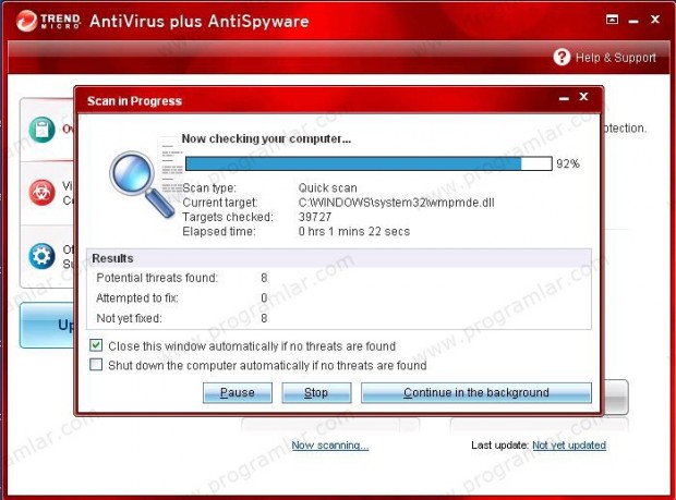 Trend Micro Antivirus plus anti Spyware