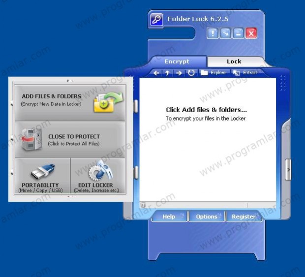 Folder Lock ile Dosya Şifreleme