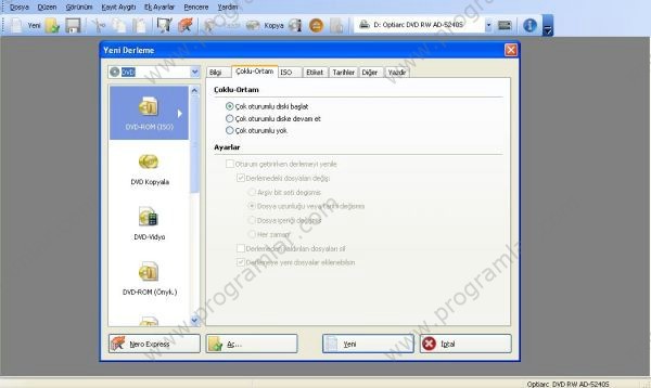 DVD Yazmanın Son Sürümü; Nero Multimedia Suite 10